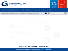 Tablet Screenshot of groupauto.it